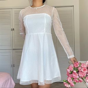 White dress